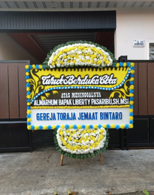 Papan Bunga Duka di 20 Ilir D Ii