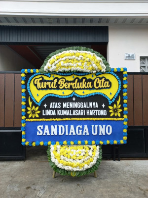 Papan Bunga Duka di 20 Ilir D Ii